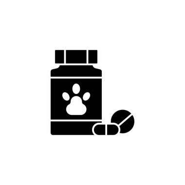 Vitamins, pet icon. Simple elements of animals store icons for ui and ux, website or mobile application on white background