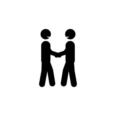 friendliness people pictogram icon. Element of positive character icon for mobile concept and web apps. Pictogram of  friendliness people icon can be used for web and mobile on white background