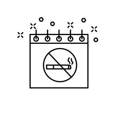 No smoking, cigarette icon. Element of quit smoking icon on white background
