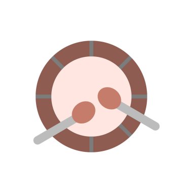 Bedug Ramadan icon. Simple color vector elements of islam icons for ui and ux, website or mobile application on white background