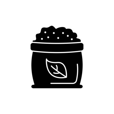 Soil dirt ground icon. Simple fertile land icons for ui and ux, website or mobile application on white background