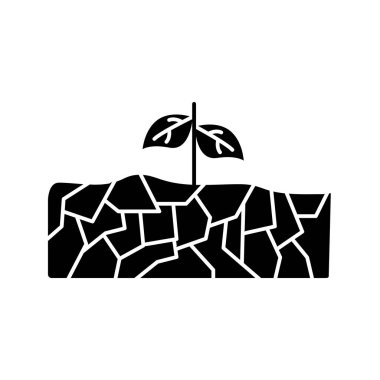 Soil ground icon. Simple fertile land icons for ui and ux, website or mobile application on white background