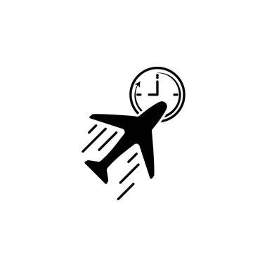 plane speed icon. Element of speed icon for mobile concept and web apps. Detailed plane speed icon can be used for web and mobile on white background