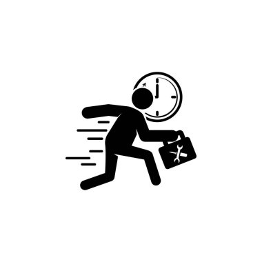 speed with tool bag icon. Element of speed icon for mobile concept and web apps. Detailed speed with tool bag icon can be used for web and mobile on white background