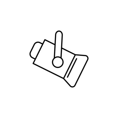 ceiling spotlight. Element of job lighting icon for mobile concept and web apps. Thin line ceiling spotlight can be used for web and mobile on white background