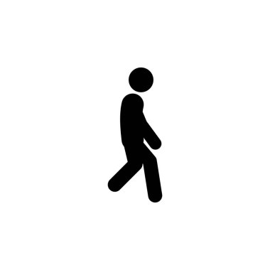fast, walking icon. Element of walking and running people icon for mobile concept and web apps. Detailed fast, walking icon can be used for web and mobile on white background