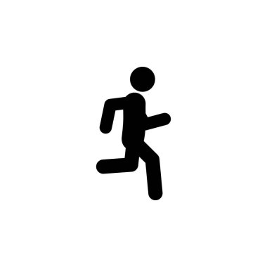 jog, run icon. Element of walking and running people icon for mobile concept and web apps. Detailed jog, run icon can be used for web and mobile on white background