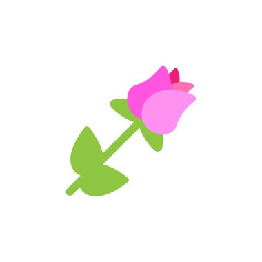 Woman's day, rose icon. Element of color Woman's day icon. Premium quality graphic design icon. Signs and symbols collection icon on white background