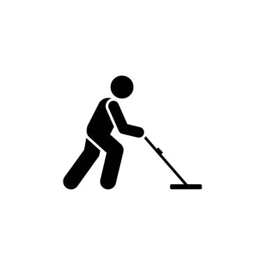 Cleaner, professional, vacuum icon. Element of workers icon. Premium quality graphic design icon. Signs and symbols collection icon for websites, web design on white background