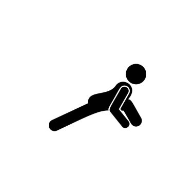 exercise, yoga icon. Element of yoga icons. Premium quality graphic design icon. Signs and symbols collection icon for websites, web design, mobile app on gray background