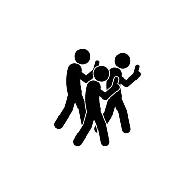 social networks icon. Element of youth and social issues glyph icon for mobile concept and web apps. Detailed social networks icon can be used for web and mobile on white background