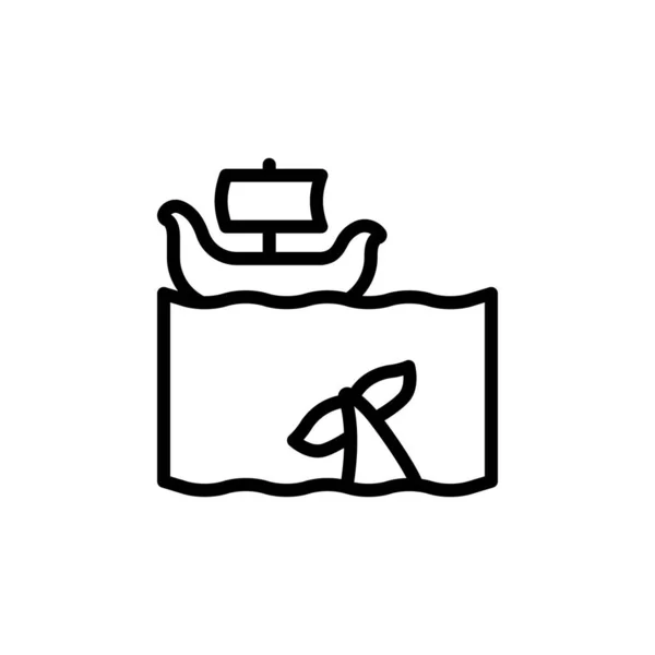 Ship, Viking, ocean icon. Simple line, outline vector elements of saving marine icons for ui and ux, website or mobile application on white background