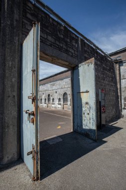 old abandoned prison. Spike island in Ireland
