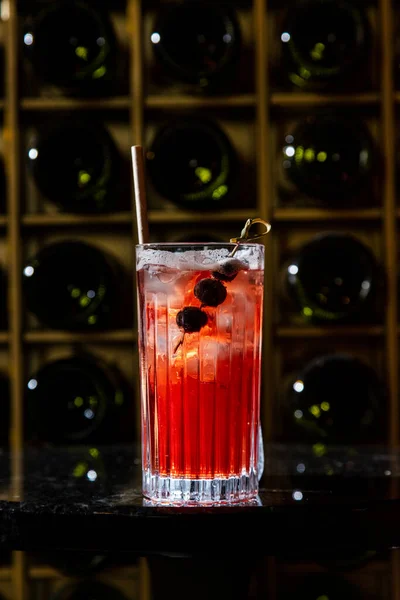 Cold Summer Drink Lemonade Raspberry Syrup Lemonade Raspberry Syrup Ice — Stockfoto