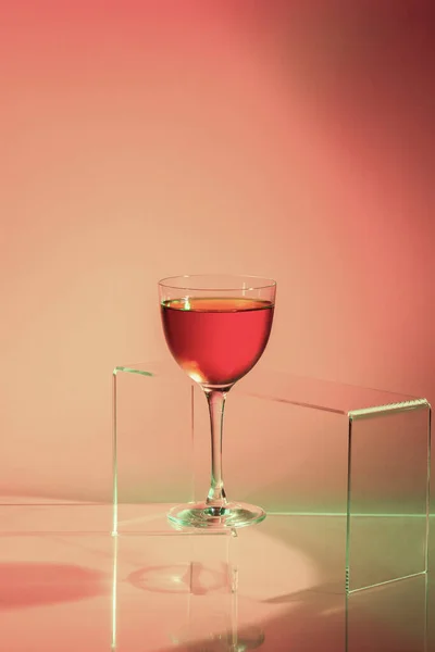 Gin Cocktail Telepathic Love Gin Infused Celery Vermouth Mix Poli — Zdjęcie stockowe