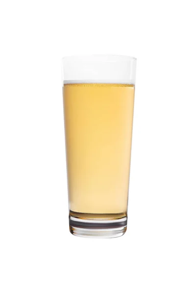 白い背景の上のガラスのジュース — ストック写真