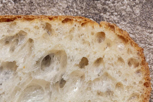 Bread Platter Three Types Bread Buckwheat Wheat Rye Bread Lies — Stockfoto