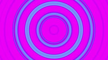 Bulanık dairesel motif animasyon arkaplanı. 4k çözünürlük 2B arkaplan