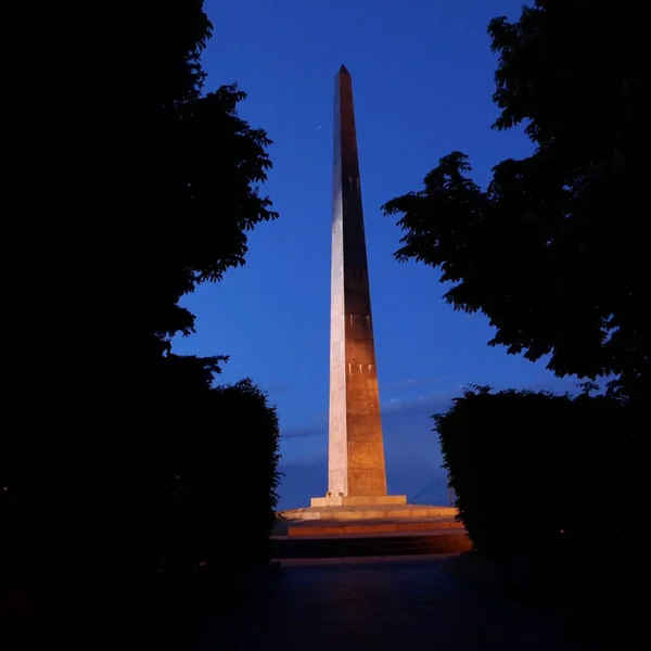 Nieznany Pomnik Żołnierza Kijowie — Zdjęcie stockowe