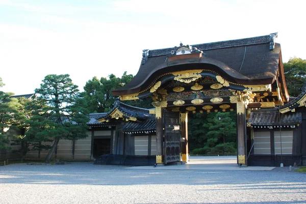 Japanese Ceremonial Gate Entrance —  Fotos de Stock