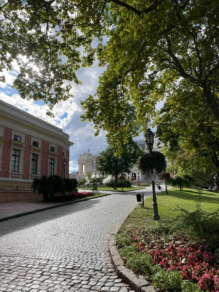 Ukrayna 'daki Odesa şehrinin manzarası