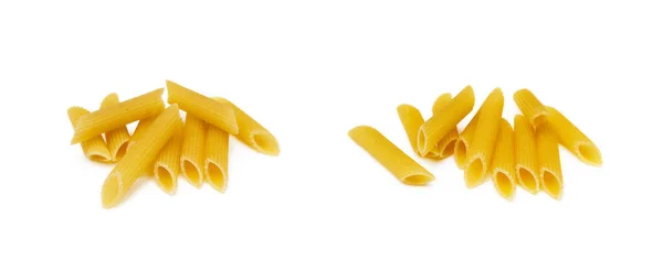 Traditionell Italiensk Pasta Isolerad Vit Bakgrund — Stockfoto