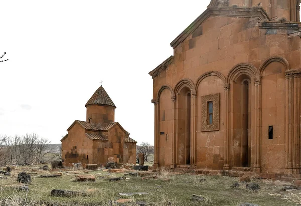 Ermenistan Marmashen Manastırı Xiii Yüzyıllarında Yapılmış Ortaçağ Ermeni Marmaşen Manastırı — Stok fotoğraf