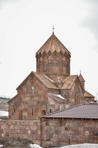 Монастырь Хариха Vii Века Церкви Армении Harich Monastery Panorama Landmark — стоковое фото