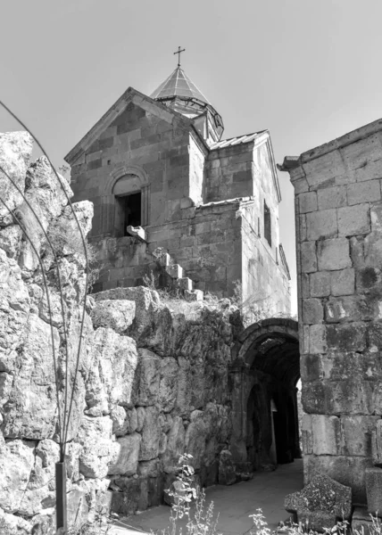 Goshavank Arménský Klášter Nebo Století Který Nachází Vesnici Goshavank Fragmenty — Stock fotografie