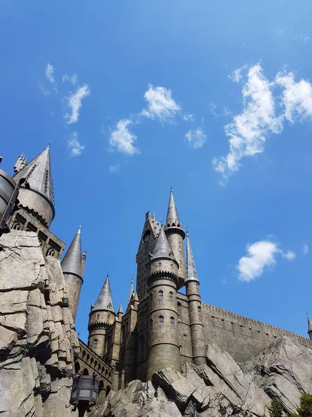 Osaka Japan April 2019 Hogwarts Castle Building Universal Studios Japan — 스톡 사진