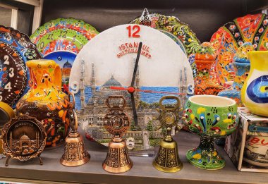 Türk hatırası, mavi cami geçmişi olan saat.