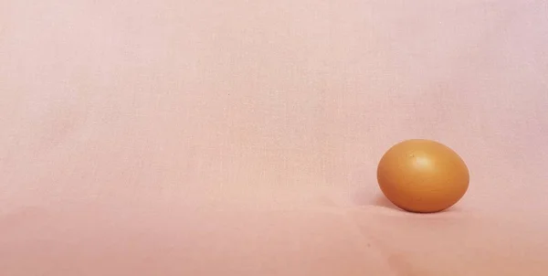 Velikonoční Vajíčka Hnědém Pozadí — Stock fotografie