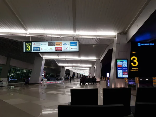 Interior Terminal Aeroporto — Fotografia de Stock