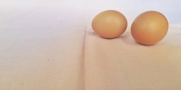 Several Eggs Pink Background — Stock fotografie