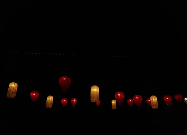 Paper lantern at night, at a Chinese festival at Pantai Indah Kapuk, Jakarta.