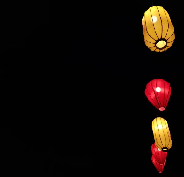 Paper lantern at night, at a Chinese festival at Pantai Indah Kapuk, Jakarta.