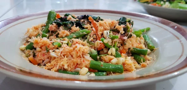 Urap Légumes Est Des Aliments Sains Typiques Indonésie Cet Aliment — Photo