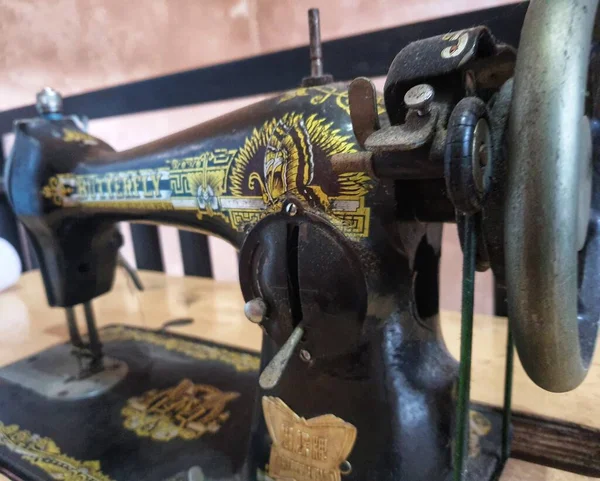 Центральная Ява Индонезия Июль 2022 Года Швейная Машина Butterfly Инструмент — стоковое фото