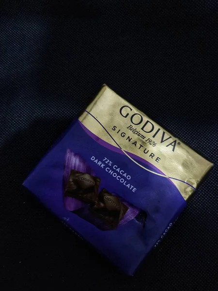 Turquia Julho 2022 Godiva Assinatura Chocolate Com Por Cento Cacau — Fotografia de Stock