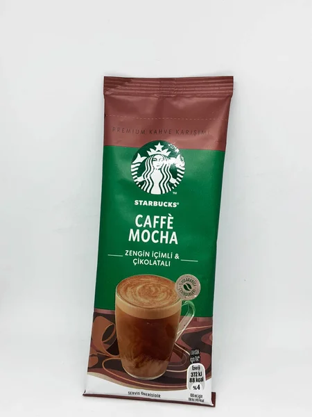 Java Occidental Indonesia Octubre 2022 Sobre Café Premium Starbucks Con —  Fotos de Stock