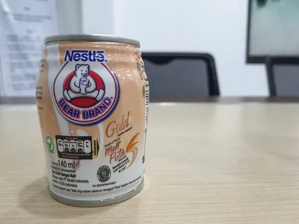 Jakarta Indonesia Luglio 2022 Orso Marchio Latte Oro Con Sapore — Foto Stock