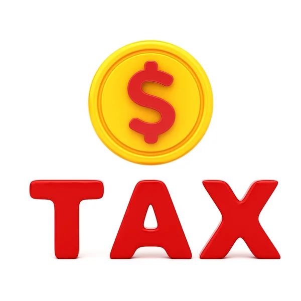 Tax Payment Annual Compulsory Financial Charge Legal Individual Income Tax — Stockfoto