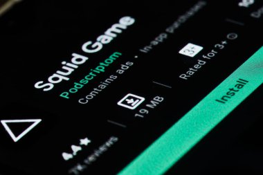 Popüler Netflix yeni gösterisi - Mürekkep Balığı oyunları mobil oyun uygulaması