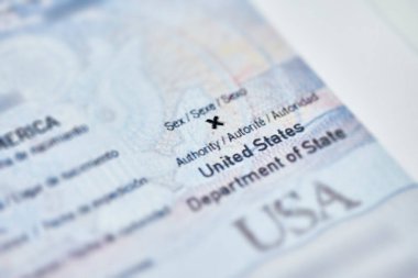 ABD ilk pasaportunu çift cinsiyetli olmayan X seçeneği ile çıkardı