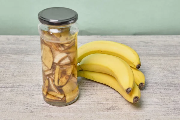 Banánhéj műtrágya — Stock Fotó