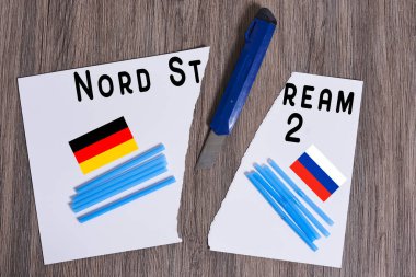 Nord Stream doğalgaz boru hattı, yaptırımlar ve siyaset