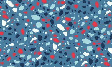 Renkli lekeleri olan kusursuz bir desen. vektör illüstrasyonu.