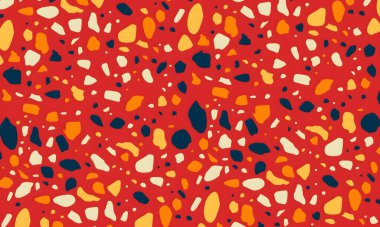 soyut renkli yarım ton deseni, vektör illüstrasyonu