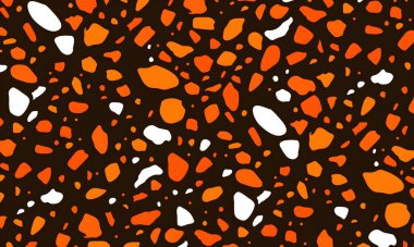 Leopar derisi olan kusursuz bir desen. vektör illüstrasyonu