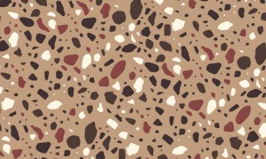 Leopar desenli kusursuz desen. vektör illüstrasyonu